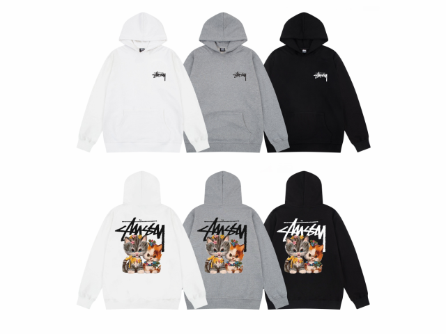 STUSSY ステューシー ジップアップ スウエット パーカー プルオーバー